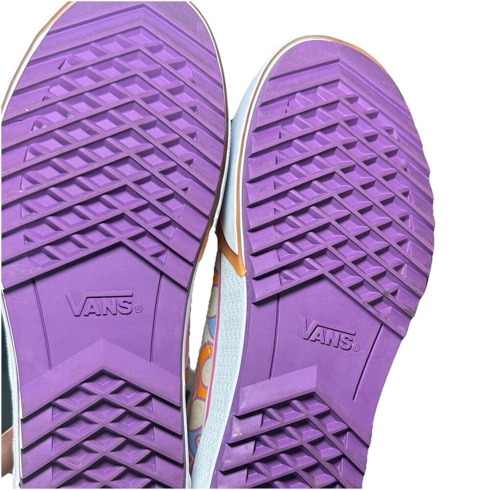 Vans Old Skool Stacked UV Activated Peace Sign Platform Sneakers Women's SZ 7 - Picture 8 of 11
